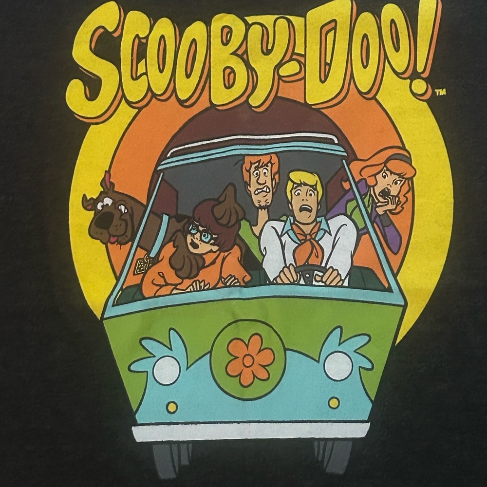 Scooby~Doo! TM & Hanna-Barbera Men’s Size XL Graphic T 60% cotton/40% polyester - Picture 2 of 5